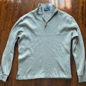 Ralph Lauren half zip, Sz Lg